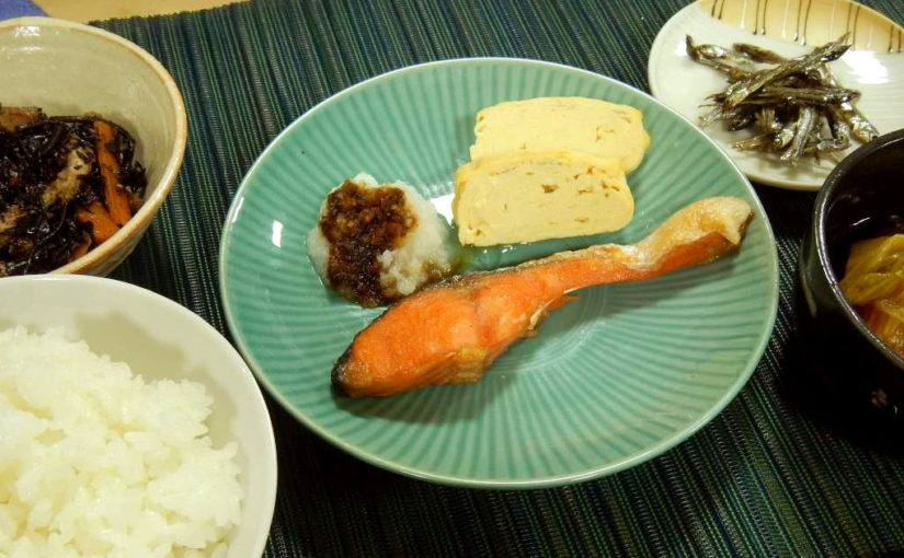 焼き鮭定食
